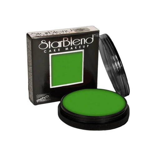 Mehron Green Starblend Cake Makeup (2 Oz)