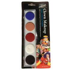 Mehron Clown Makeup Palettes (5 Colors)
