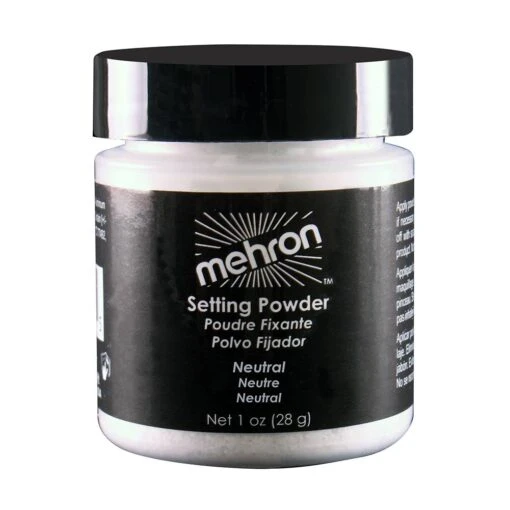 Mehron Ultrafine Setting Powder Neutral/Translucent (1 Oz)