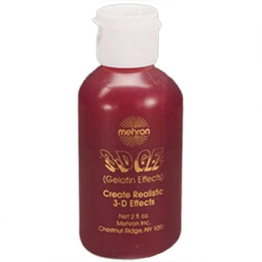 Mehron 3D Gel - Blood Red (2 Oz)