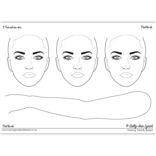 Sally Ann Lynch Tried & Tested Practice Board - 3 Faces & Arm (A2)