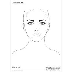 Sally Ann Lynch Tried & Tested Practice Board - Female 0008 (A3)