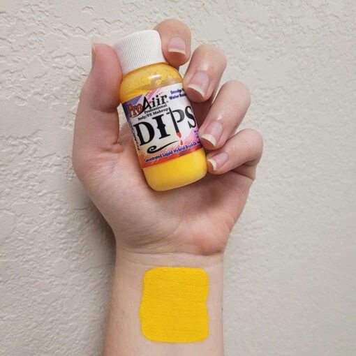 ProAiir DIPS Waterproof Makeup - Yellow (1 Oz) - Image 2