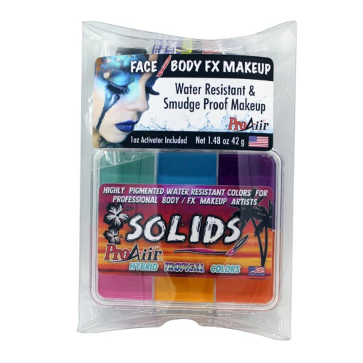 ProAiir Solids Water Resistant Makeup Palette - Tropical - Image 2