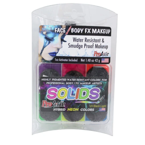 ProAiir Solids Water Resistant Makeup Palette - Neon - Image 2