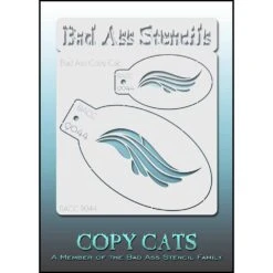 Bad Ass Copy Cat Stencils - (9044)
