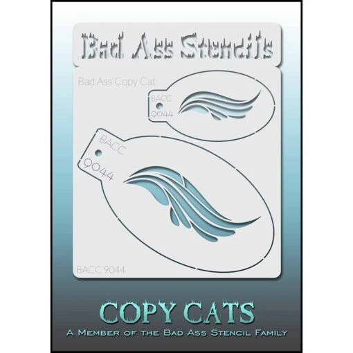 Bad Ass Copy Cat Stencils - (9044)