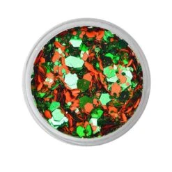 VIVID Gleam Glitter Cream - Triumphant - Orange & Green