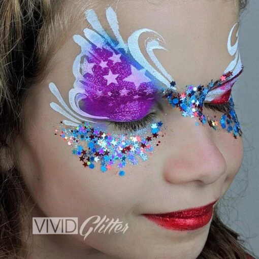 VIVID Gleam Glitter Cream - Blazin Unicorn - Image 2
