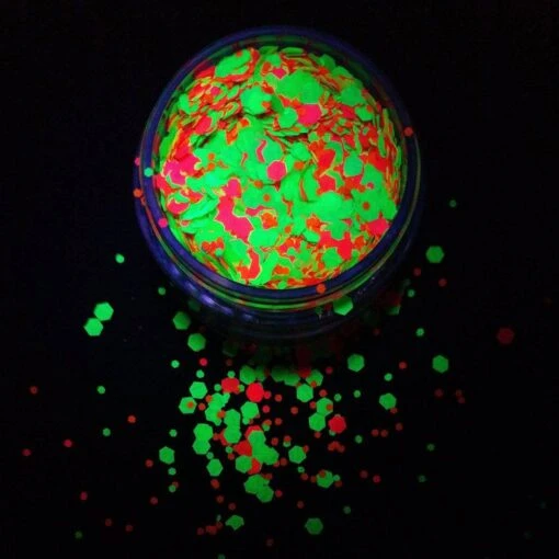 VIVID Glitter Loose Chunky UV Glitter - Ignite - Image 2