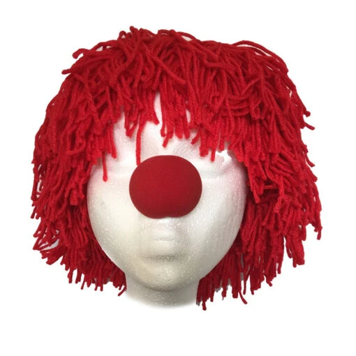Morris Costumes Deluxe Raggedy Andy Wig - Red