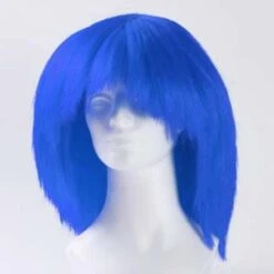 West Bay Silly Boy Wig - Dark/Royal Blue