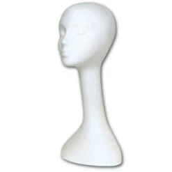 Hairess Corporation Styrofoam Head - Long Wig (20" High)